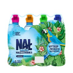 Nałęczowianka niegazowana 0,33 l Kids (8-pak)