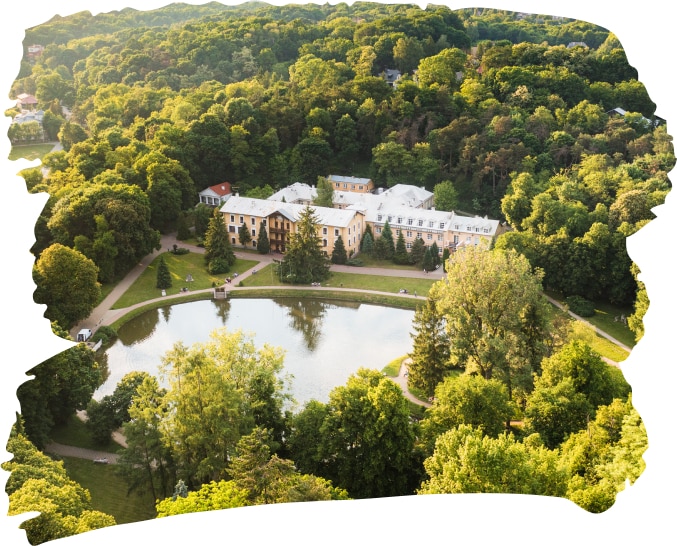 Zdjęcie uzdrowiska Nałęczów